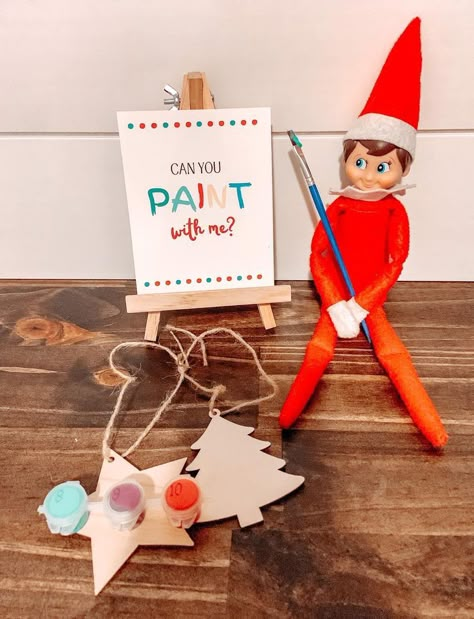 Elf Of The Shelf First Arrival, Easy Elf On The Shelf Ideas For Two Elves, I’m Back Elf On Shelf Ideas, Elf On The Shelf Ideas High Up, 25 Days Of Elf On The Shelf Kit, Elf On The Shelf Ornament Idea, Elf On The Shelf For Boys Funny, Bringing Elf Back Ideas, Elf On The Shelf Learning Ideas