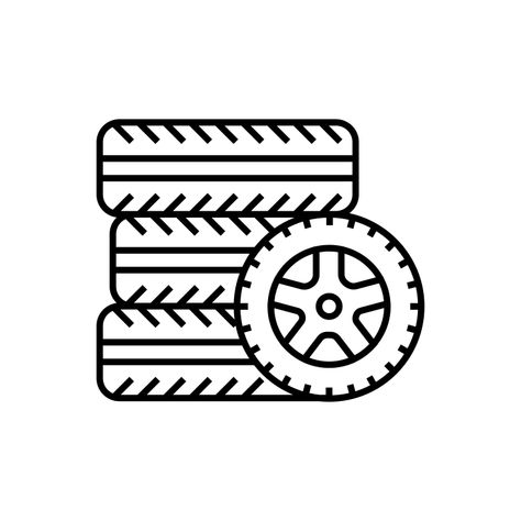 Tire Svg Free, Tire Icon, Tyre Images, Tire Rack, Vector Png, Svg Free, Free Png, Free Image, Tires