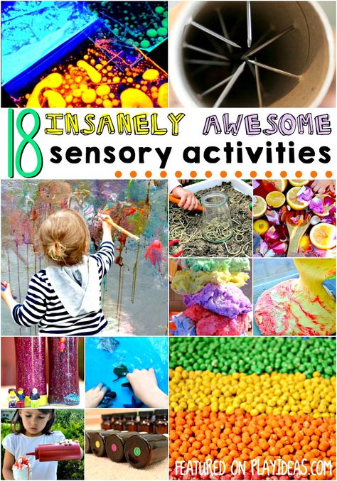 Make your child's day when you set up one of these 18 activities for sensory play! Your kid will have a blast, and you just might even get some quiet time.. Tubs Ideas, Sensory Tubs, Diy Montessori, Sensory Integration, Sensory Table, Activities For Toddlers, Kids Sensory, Play Ideas, Toddler Fun