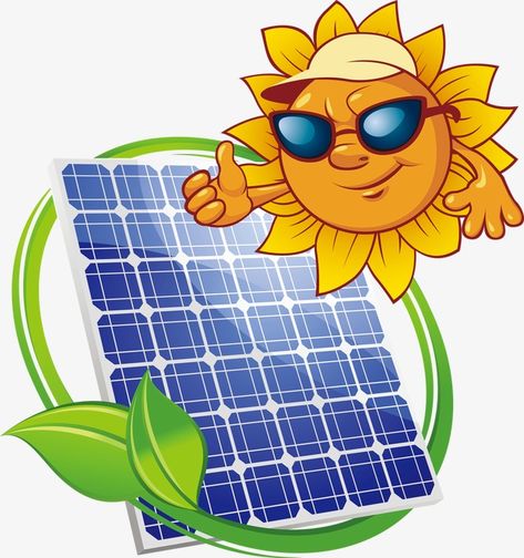 Solar Images, Free Solar Panels, Ecology Design, Crochet Butterfly Pattern, Cartoon Sun, Solar Power Panels, Solar Energy Panels, Happy Cartoon, Cartoon Images