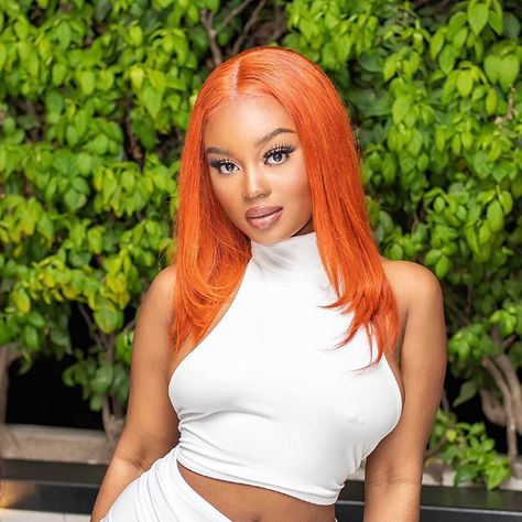 Ginger Human Hair Wig 100% Human Hair Ginger Lace Front Wig Burnt Orange Lace Bob Wig Middle Part 180% Density16 Inch 13x4x1 Lace Wig with Baby Hair Ginger Lace Front Wig, Bob Wig Middle Part, Wig Middle Part, Hair Ginger, Full Hair, Middle Part, Bob Wig, Hair Quality, Human Hair Wig