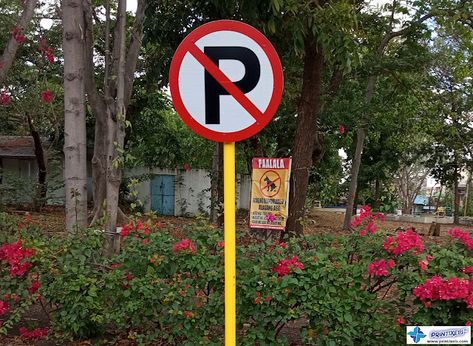 No Parking Signage Road Signage Design, Parking Signage, No Parking Signs, No Parking Sign, Traffic Signage, Pedestrian Sign, Regulatory Signs, Vehicular Directional Signage, Speed Limit Signs