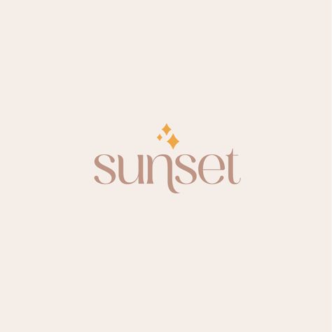 Sunset Branding Design, Sunset Branding, Abaya Logo, Sunset Logo Design, Videography Branding, Sand Logo, Company Fonts, Sunny Logo, Pr Logo