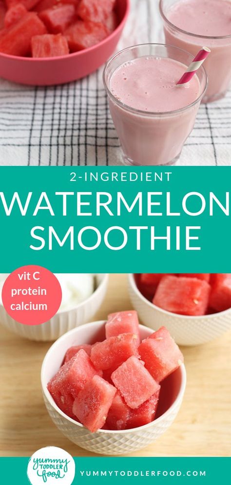 Blend up a hydrating smoothie for kids with this super simple recipe. It's a perfect breakfast for kids or toddler snack! It's both healthy and easy and you can make a traditional frozen glass smoothie or make it in a bowl. There are options for diary free or adding other fruits like banana or strawberry or even veggies to sneak in additional nutrients. Click today for instructions on how to make a watermelon smoothie! #watermelonsmoothie #glutenfree #toddlersnack #toddlerfood #YummyToddlerFood Hydrating Smoothie, Smoothie For Kids, Watermelon Smoothie Recipes, Toddler Smoothies, Watermelon Smoothie, Toddler Snack, Peanut Butter Banana Smoothie, Toddler Breakfast, Easy Healthy Smoothies