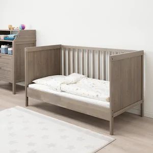 Cots - IKEA Ireland Ikea Sundvik, Wooden Baby Crib, Tas Louis Vuitton, Bed Base Frame, Baby Room Themes, Crib Toddler Bed, Cot Bedding, Baby Bedroom, Bed Base