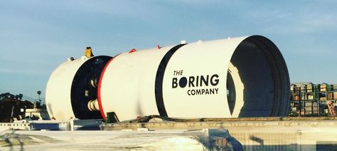 With the recent launch of Elon Musk’s latest company, Neuralink, we almost forgot that the CEO of both Tesla and SpaceX also recently launched yet another startup: the Boring Company. The com… The Boring Company, Boring Company, Tunnel Boring Machine, Elon Reeve Musk, Machine Photo, Tesla Roadster, U Bahn, Green Technology, Future Trends