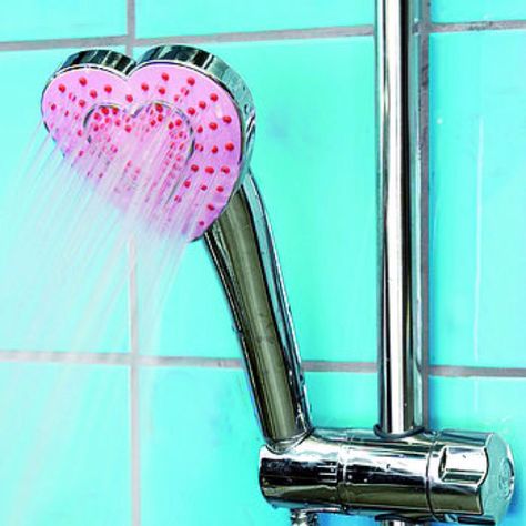 Heart Shower head (?Where?) Room Deco, Girls Bathroom, Pink Bathroom, Barbie Dream House, Dream Apartment, Cute Room Decor, Everything Pink, Dream Rooms, Dream House Decor