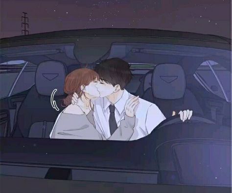 Anime Kiss Gif, Friends Scenes, Illustration Art Kids, Desktop Wallpaper Art, Cute Love Cartoons, Manga Collection, Cute Couple Art, Anime Love Couple, Art Prints Quotes