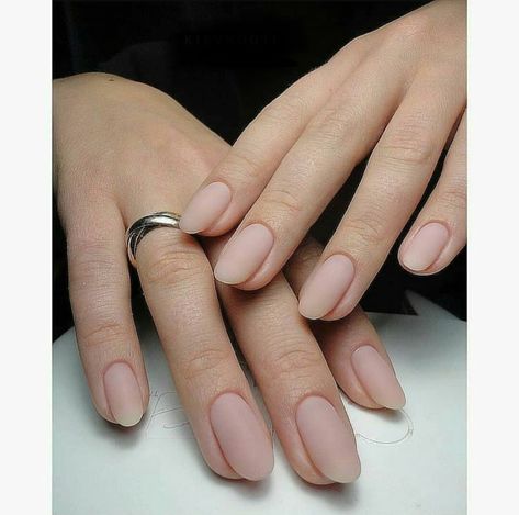 Natural Acrylic Nails Matte, Natural Nails Matte, Matte Natural Nails, Natural Acrylic Nails, Unghie Sfumate, Neutral Nails, Elegant Nails, Classy Nails, Chic Nails