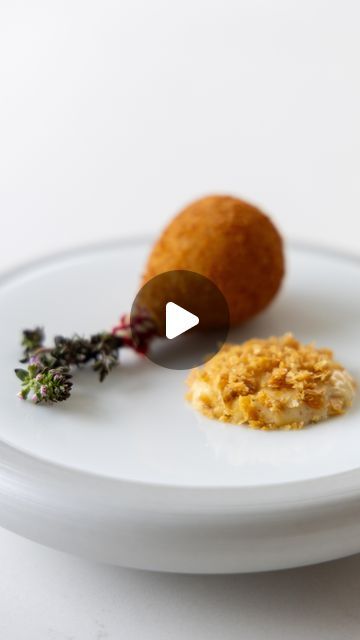 Fine Dining Entree, Brazilian Coxinha, Chicken Fine Dining, Plating Videos, Jules Cooking, Fine Dining Plating, Fine Dining Food, Plating Food, Chicken Plating