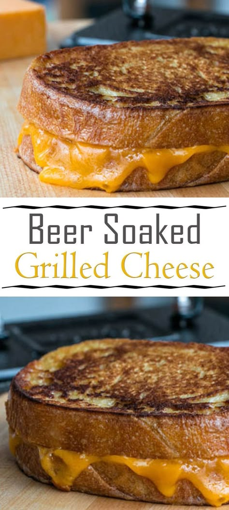 71 Mouthwatering Grilled Cheese Recipes - Joy Pea Health | Food. Drink. Nutrition. Wellness. Brewery Food, Grill Cheese, Gourmet Grilling, Cooking With Beer, Grilled Cheese Sandwiches, Grilled Cheese Recipes, Grilled Sandwich, Burgers Sandwiches, Beer Recipes