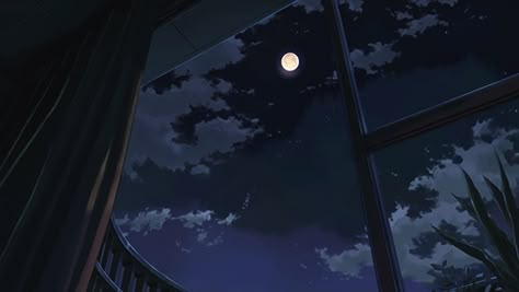 Moon With Clouds, Banner Gifs, Gif Banners, Background Gif, Gif Background, Gifs Anime, Sky Gif, Sky Anime, Banner Discord