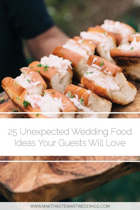 Non Traditional Wedding Meals, Passed Wedding Appetizers, Fall Appetizers For Wedding, Evening Wedding Food Ideas, Wedding Meal Alternatives, Cold Wedding Food, Wedding Lunch Menu Ideas, Wedding Sides Food, Snacks At Wedding Receptions