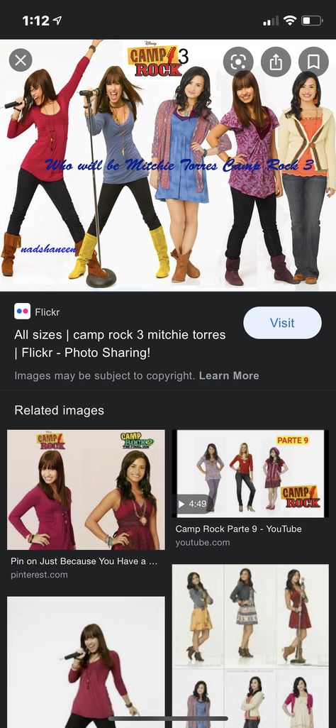 Camp Rock Costume, Rock Costume, Camp Rock, Disney Fashion, Disney Style, Fashion Styles, Photo Sharing, Cool Outfits, Camping