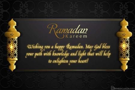 Create Sparkling Ramadan Mubarak Greeting Videos With Wishes Ramadan Mubarak Wishes, Ramzan Wishes, Ramzan Kareem, Happy Ramadan Mubarak, Ramzan Mubarak, Happy Ramadan, Greeting Card Image, Muslim Ramadan, Ramadan Greetings