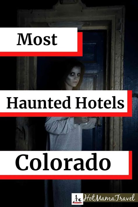 Most Haunted Hotels in Colorado You'll Want to Stay In - HotMamaTravel #hauntedhotelscolorado #colorado #hauntedhotels #hauntedtravel #ghoststories #hotelscolorado #thestanleyhotel #hoteljerome #thebrownpalacehotel #theoxfordhotel #familytravel North America Continent, America Continent, The Stanley Hotel, Haunted Hotels, Haunted Hotel, Most Haunted, Places Of Interest, 50 States, Community Board