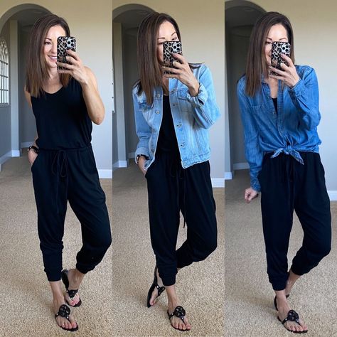 How To Wear A Jumpsuit In Winter, How To Wear Jumpsuit Outfit Ideas, Jumpsuit Summer Outfit, How To Style A Romper, Everyday Holly, Style A Jumpsuit, How To Wear A Jumpsuit, Summer Jumpsuits, Over 40 Outfits