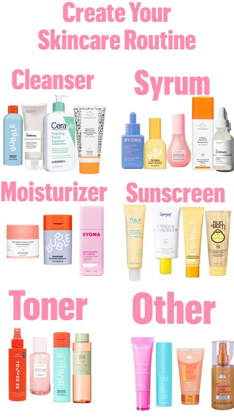 Skincare Routine Cheap, Cheap Good Skincare Routine, Preppy On A Budget, How To Be Preppy On A Budget, Budget Skincare Routine, Preppy Skincare Cheap, Preppy Affordable Skincare, Skincare Ideas, Preppy Skincare