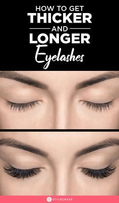 Grow Long Lashes Naturally, Longer Lashes Naturally, Longer Eyelashes Naturally, Longer Lashes, Aloe Vera Face Mask, How To Grow Eyelashes, Beauty Tips And Tricks, Thicker Eyelashes, How To Get Thick