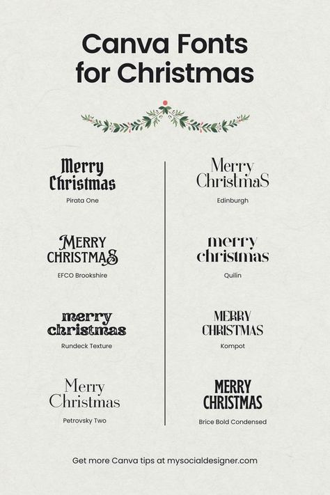 Christmas Fonts in Canva Font #font fonts #fonts christmas fonts #christmasfonts Christmas font #christmasfont 3.3 Canva Holiday Fonts, Christmas Fonts Canva, Canva Christmas Fonts, Canva Fonts Free, Fonts Elegant, Fonts In Canva, Christmas Fonts Alphabet, Fonts Dafont, Fonts Canva