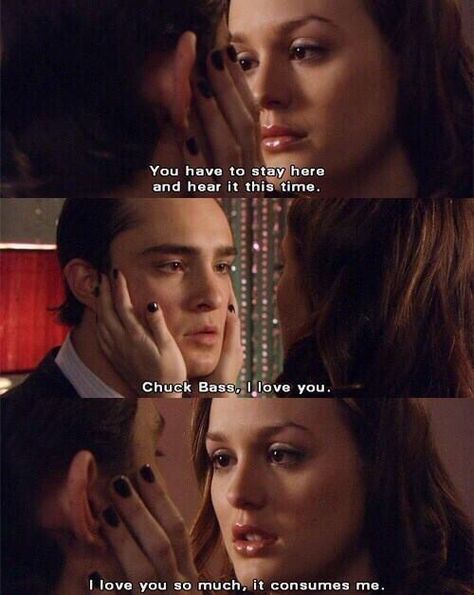 Chuck and Blair Chuck Et Blair, Blair Quotes, Chuck Y Blair, Blair Waldorf Quotes, Hollywood Series, Mode Gossip Girl, Gossip Girl Quotes, Stile Blair Waldorf, Gossip Girl Blair