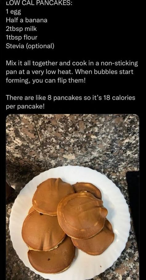 Gymbro Aesthetic, Low Cal Pancakes, Gym Wallpapers, Motivation For Gym, Low Calorie Pancakes, Food Calories List, Snack Ideas Healthy, Sweet Pancakes, Low Cal Food