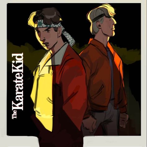 Daniel X Johnny Fanart, Corba Kai, Daniel San, Daniel Karate Kid, Karate Boy, Cobra Kai Wallpaper, Kai Arts, Shoujo Anime, Johnny Lawrence