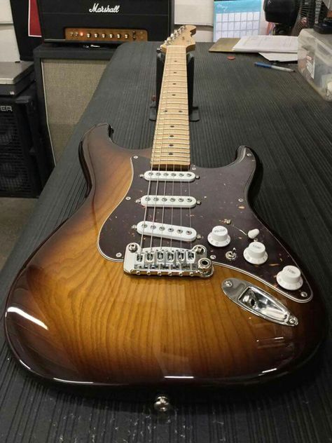 #G&L #S-500 This is the exact guitar I have! Pin Terest, David Gilmore, G&l Guitars, Crazy Guitars, Dream Guitar, Music Rooms, Music Equipment, Somebody Else, Guitar Collection