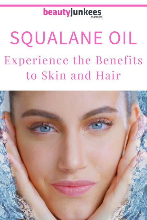 Squalane Oil and Its Benefits to Skin and Hair - Just what is Squalane Oil and what are the benefits?  It mimics the skins natural oils and helps our skin as we age. #BeautyJunkees #SqualaneOil #SkinCare #HairCare Castor Oil Eyebrows, Squalene Oil, Squalane Oil, Oil Benefits, Dry Skin Care, Skin Care Remedies, Improve Skin, Skin Firming, Acne Prone Skin