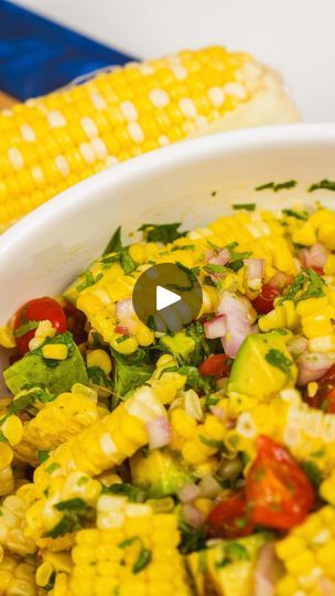 36K views · 664 reactions | Follow @andyseastcoastkitchen_ for more fun and approachable recipes.
•
There is something very special about a fresh ear of corn in the summer time. This summer corn salad celebrates the juicy sweetness of the humble corn on the cob! Filled with flavor, seasonal vegetables, spice, and a zippy lime dressing, this salad is going to be a staple at your summer BBQ’s this summer!
•
Comment “Recipe” below for the full recipe sent to you | Andy’s East Coast Kitchen | Isaintjames · Do Do Do Veg Salads, Sweet Corn Salad, East Coast Kitchen, Coast Kitchen, Potluck Salad, Fancy Salads, Ear Of Corn, Corn Pasta, Corn Dishes