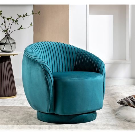 Barrel Swivel Chair, Container Furniture, Reading Nook Chair, Round Swivel Chair, Comfy Reading Chair, Accent Sofa, Sofa For Living Room, Office Lounge, Hotel Bedroom