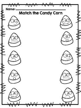 Pre-K Worksheets Halloween Candy Corn Worksheets Preschool, Halloween Themed Preschool Activities, Halloween Small Group Activities, Halloween Homeschool Printables, Halloween Pre K Activities, Pre K Halloween Activities, Pre K Halloween Crafts, Halloween Preschool Worksheets, Halloween Worksheets Preschool