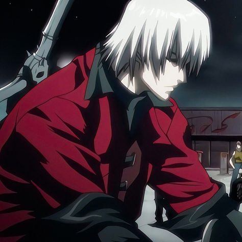 corpseslastbreath on TikTok Dante Devil May Cry Icon, Dante Anime, Devil May Cry Dante, Men Fade Haircut Short, Sinbad Magi, Devil May Cry 4, The Weeknd Poster, Dante Devil May Cry, Concept Art Character