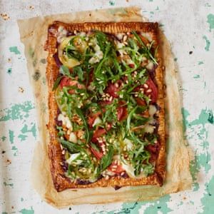 Leftover Roast Lamb, Tart Recipes Savory, Salmon And Avocado, Savoury Tarts, Tomato And Mozzarella, Summer Savory, Tarte Fine, Tomato Mozzarella, Pine Nut