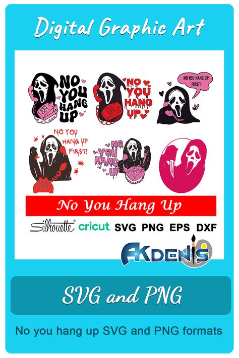 Scream Png, Scream Svg, Horror Scream, Funny Horror, Hung Up, Digital Graphics, Png Format, Scream, Graphic Art