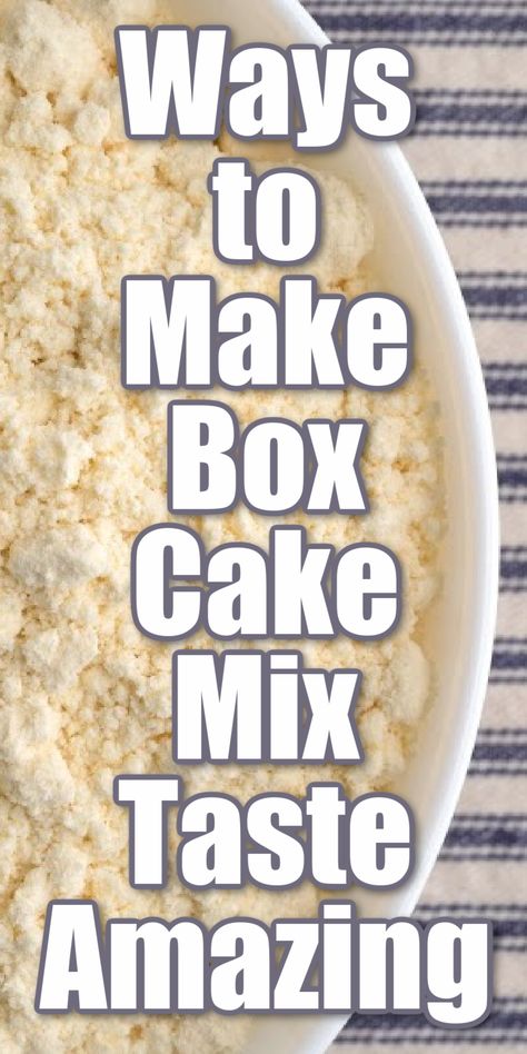 How to Make Box Cake Taste Homemade • Kids Activities Blog Make Box Cake Taste Homemade, Cake Mix Recipes Homemade, Costco Cake, Make Box, Box Cake Recipes, Boxed Cake Mixes Recipes, Bake Easy, Cake Mix Desserts, Cake Recipes Easy Homemade