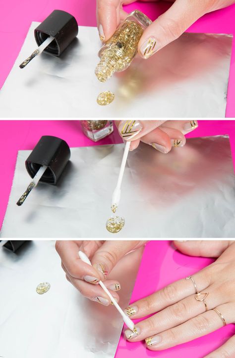 Adorable Nails, Sparkle Nail Polish, How To Wear Makeup, Nail Hacks, Nail Polish Hacks, Glitter Polish, Beauty Hacks Lips, Glitter Nail Polish, Sparkle Nails