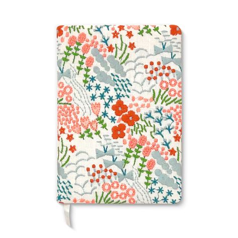 PRICES MAY VARY. Exquisitely Embroidered Cover: Each journal features a sturdy hardcover wrapped in intricately embroidered fabric, adorned with charming floral and avian motifs. The designs add a touch of sophistication to your everyday essentials. Ample Pages: Measuring at 5.9*8.5 inches, our journal boasts 100 sheets (200 pages) of lined paper, providing enough space for your thoughts. Whether jotting down daily reflections or chronicling your adventures, this journal is your perfect companio Embroidered Notebook, Writing Journals, Bday List, Daily Reflections, Journal Features, Lined Journal, Daily Reflection, Ribbon Bookmarks, Embroidered Fabric