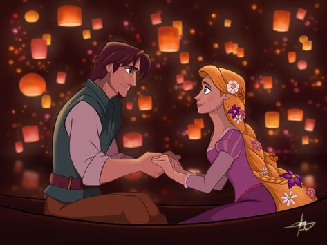 Rapunzel Boat Scene Drawing, Tangled Fan Art, Lanterns Drawing, Rapunzel And Flynn Rider, Eugene Tangled, Ride Drawing, Tangled Lanterns, Boat Illustration, School Book Covers