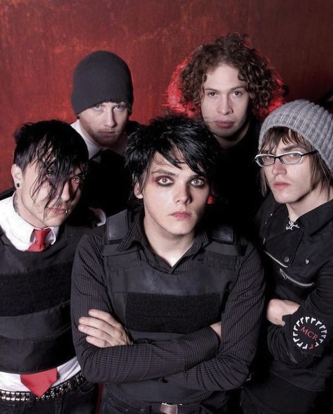 My Chemical, My Chemical Romance, A Group, Romance, Wall, Red