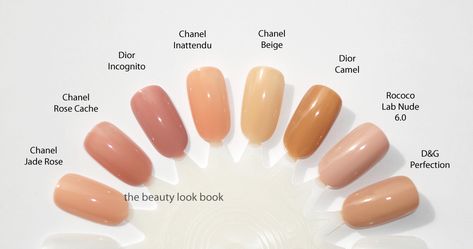 Nail polishes, Nudes, nude polish swatches, Chanel, Dior, D&G Nude Polish, Chanel Beige, Gold Nail Polish, Nude Nail Polish, Promotional Photos, Beige Nails, Blue Boy, Makeup Swatches, Nail Varnish