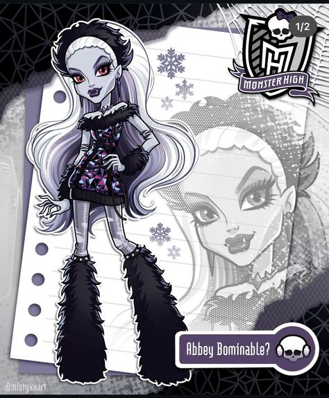 Monster High Printables, Ghouls Monster, Monster High Makeup, Monster High Abbey, Abbey Bominable, Monster Makeup, Arte Monster High, Monster High Pictures, Moster High