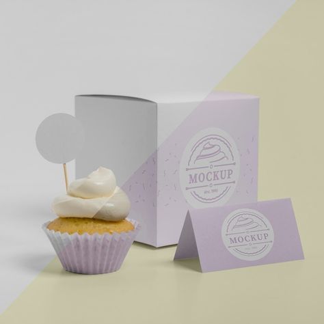 Cake Mockup, Confetti Cake, Cake Packaging, Cake Bakery, Cake Logo, Box Mockup, Yummy Cupcakes, Logo Mockup, Packaging Mockup