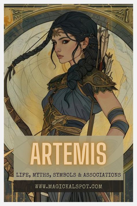 Step into the wilds with 🏹 Artemis in 'Life, Myths, Symbols & Associations.' Explore the captivating world of the Greek goddess of the hunt, wilderness, and childbirth. 🌕✨ Delve into her tales, from her birth on Delos to her fierce protection of the innocent. Ideal for those drawn to nature and the empowerment of women. Discover the symbols and sacred animals that connect us to Artemis' untamed spirit. 🌲🌙 Artemis Sigil, Artemis Aesthetic Goddess, Greek God Artemis, Artemis Fanart Goddess, Artemis Archetype, Artemis Goddess Costume, Artemis Symbol, Artemis Core, Artemis And Apollo