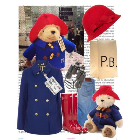 Paddintong Bear Costume, Paddington Bear Costume Women, Paddington Bear Halloween Costume, Paddington Costume, Diy Cute Halloween Costumes, Paddington Bear Costume, England Costume, Diy Halloween Tree, Cute Halloween Costume