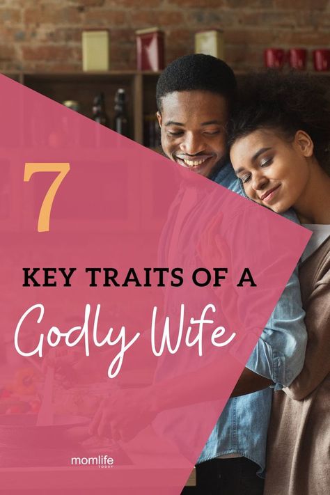 ​What does a godly wife look like? And how can you know if you're living up to God’s design for how a wife should look/act/be for her husband and family? Here are 7 key traits of a godly wife, straight from the Bible. A Good Wife, A Perfect Marriage, Learning And Growing, Mom Prayers, Christian Couples, Parenting Inspiration, Marriage Is, Perfect Marriage, Christian Encouragement