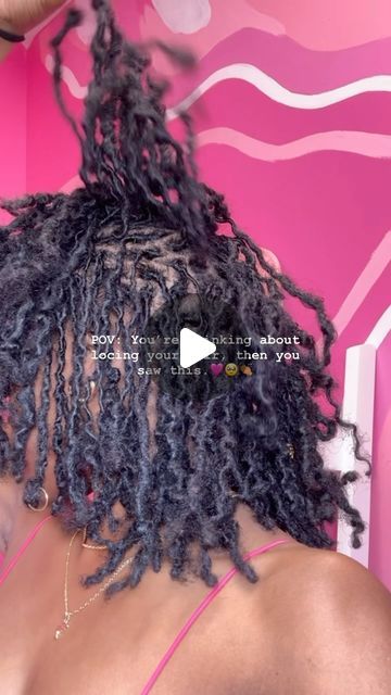 Ashley Townes on Instagram: "I started my locs with Finger coils, I’ve never counted them! I’ve combined & lost some within this 1 year & 9 month journey! Loving every step. 🩷 #girlswithlocs #locstyles #locstylesforwomen" Locs Hairstyles With Curly Ends, Love With Curly Ends, Finger Coil Locs, Diamond Parts Locs, Starter Locs With Curly Ends, Curly End Locs, Locs With Curls At The End, Small Locs Black Women, Coil Locs