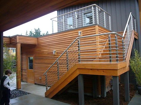 For left side under deck? Carport Under Deck, Driveway Pergola, Garage Addition Ideas, Pergola Garage Door, Container Shops, Under Deck, Garage Guest House, Gazebo Ideas, Garage Addition