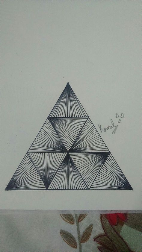 art arte art idea art drawings arts artes art aesthetics art anemie artful art animation artfulness arteritis arter art idea Triangle Drawing Ideas, Triangle Illusion, Odyssey Art, Triangle Drawing, Math Drawing, Pattern Design Drawing, Aesthetics Art, Optical Illusion Drawing, Abstract Pencil Drawings