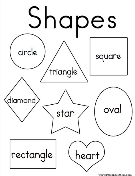 Shapes Coloring Pages Preschool, Shape Week Preschool, Shapes Identification Worksheets, Learn Shapes Preschool, Shapes And Colours Preschool, Opposite Worksheets Preschool, All About Shapes Preschool, Coloring Shapes Worksheet, Preschool Color Worksheets